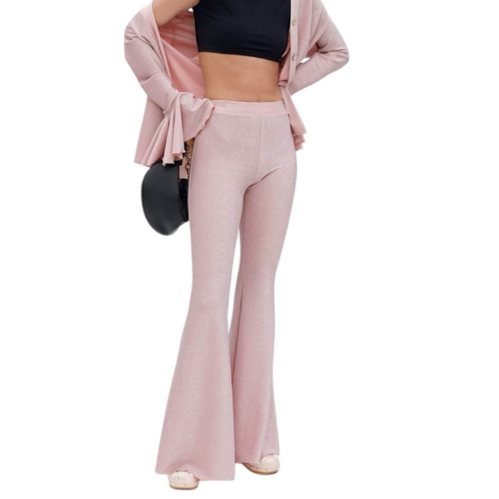 Sleeper Venera Lurex Lounge Pants.